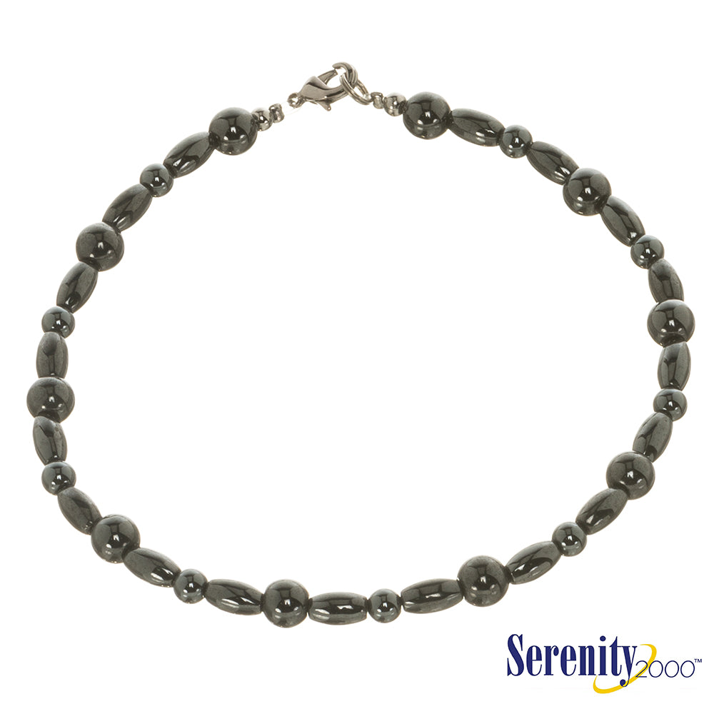 Anklet Hematite 10.5"