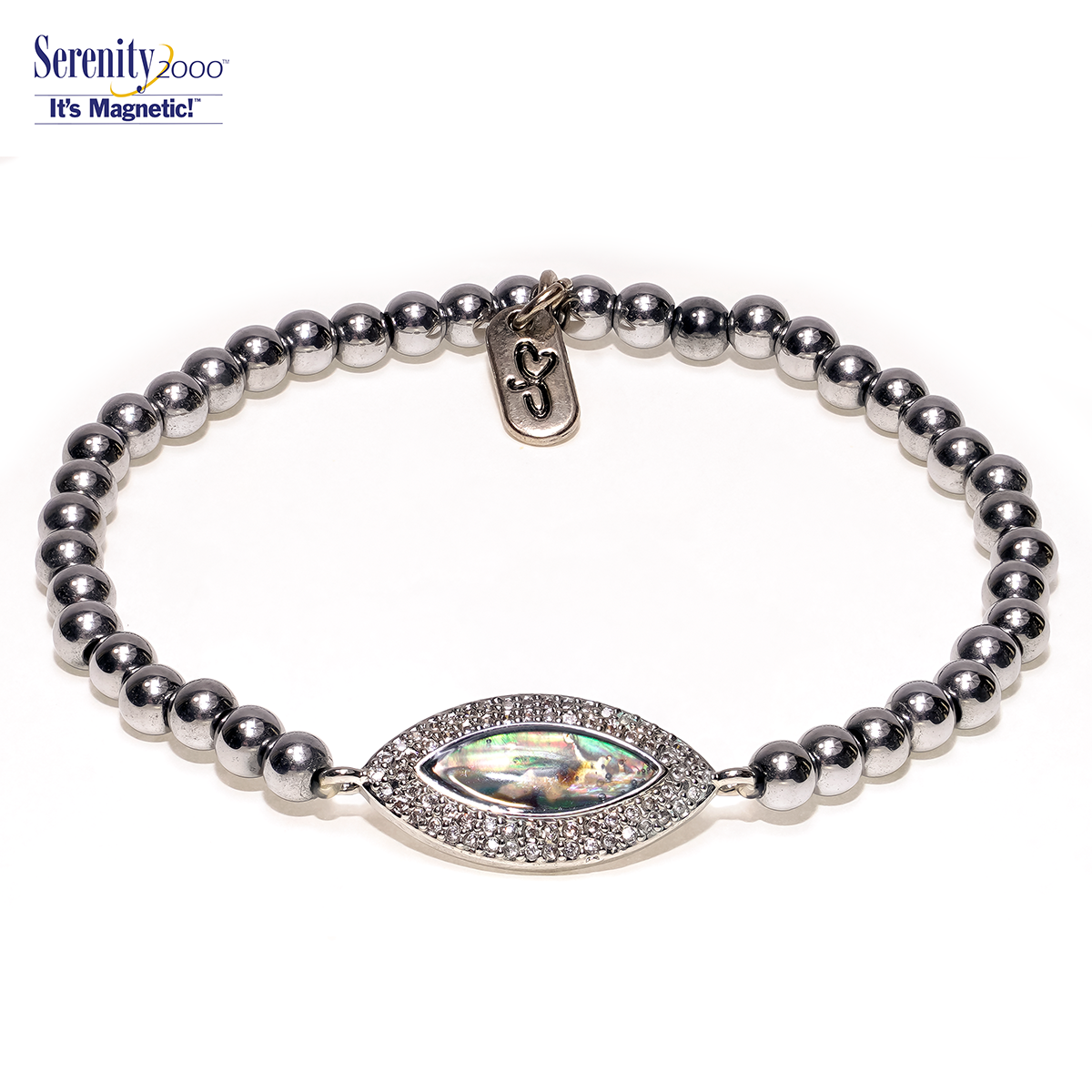 "Pietre" Zircon Magnetic Bracelet