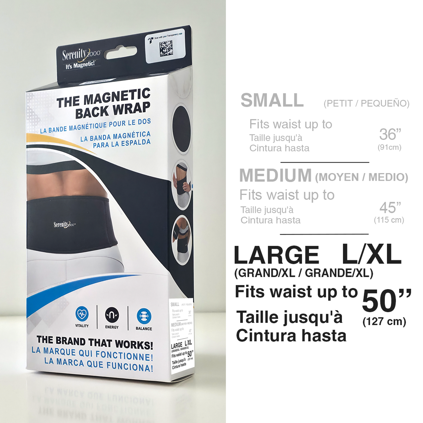 Magnetic Back Wrap
