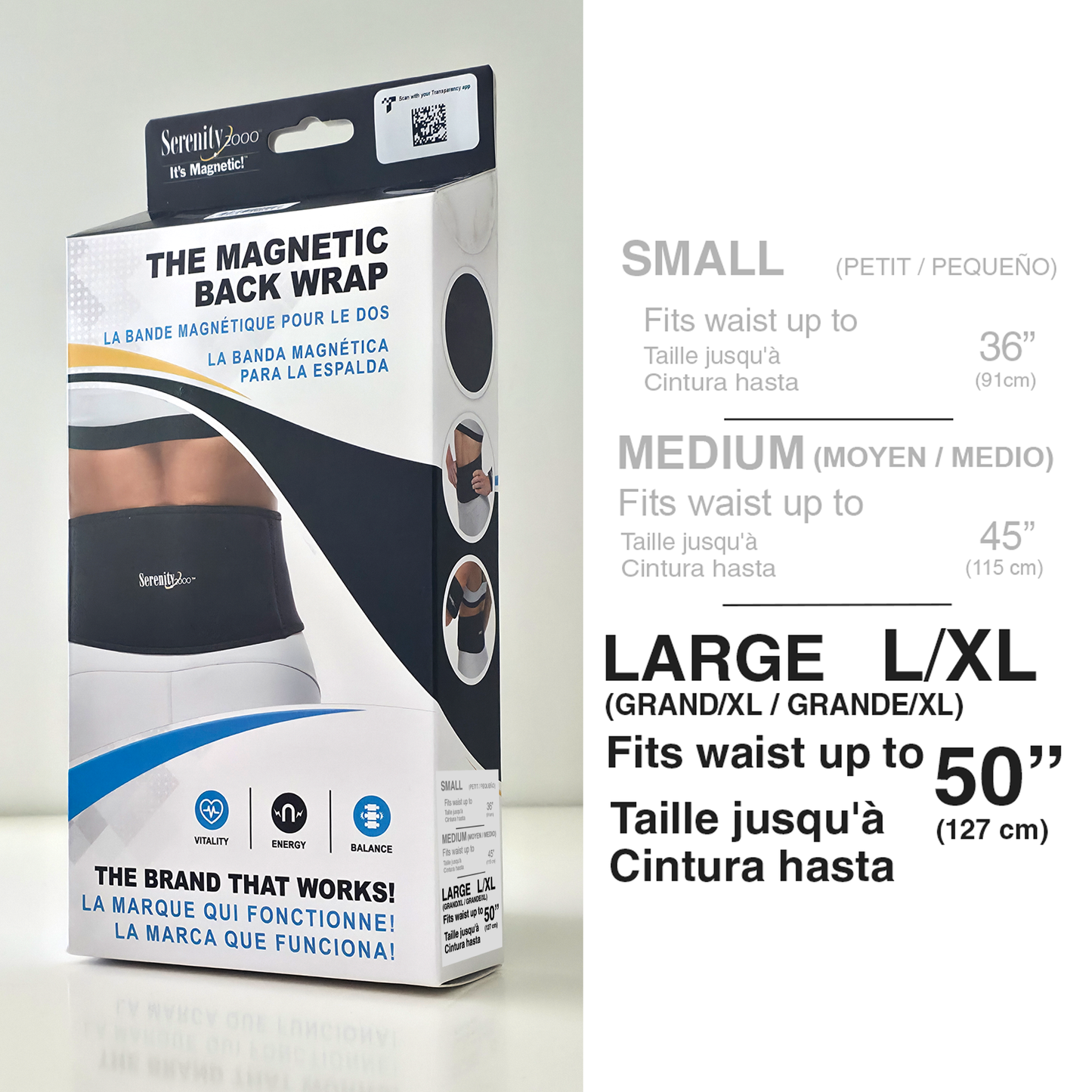 Magnetic Back Wrap