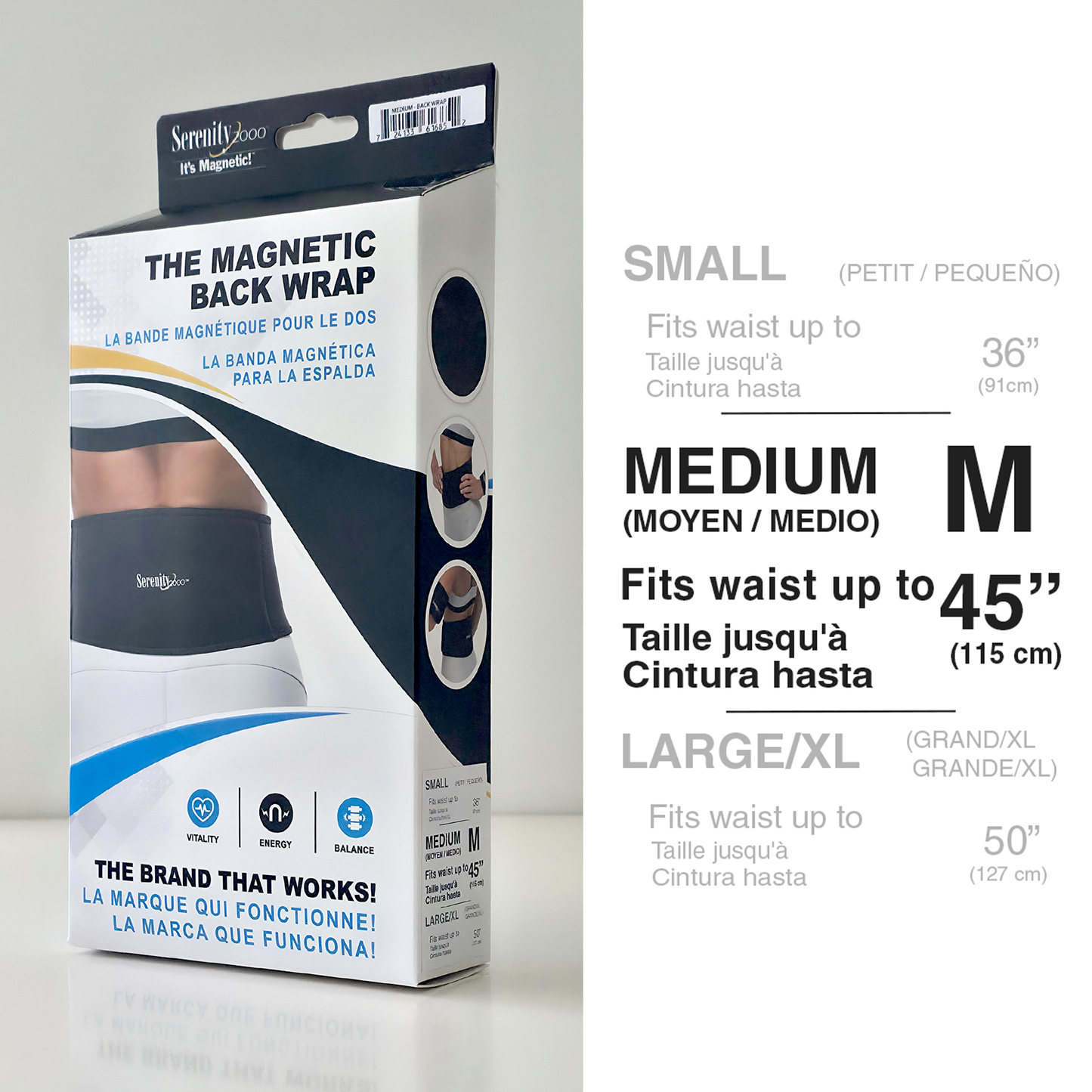 Magnetic Back Wrap