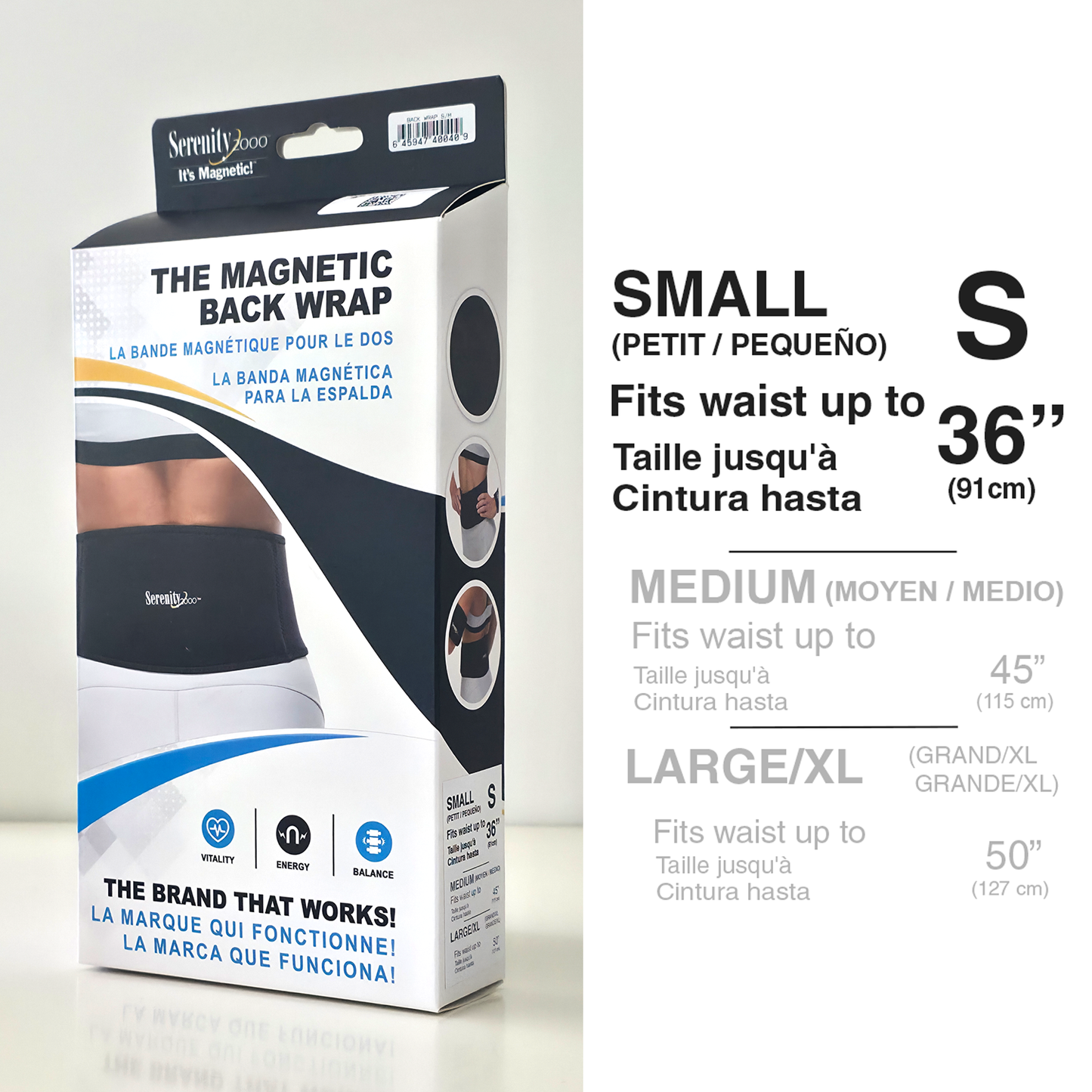 Magnetic Back Wrap