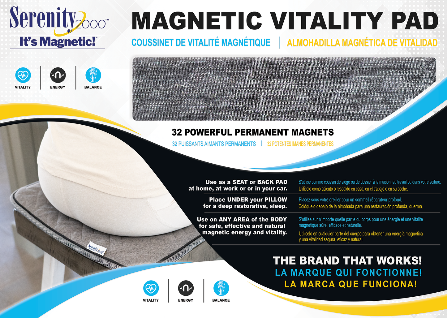 Magnetic Vitality Pad (SKU#40005)