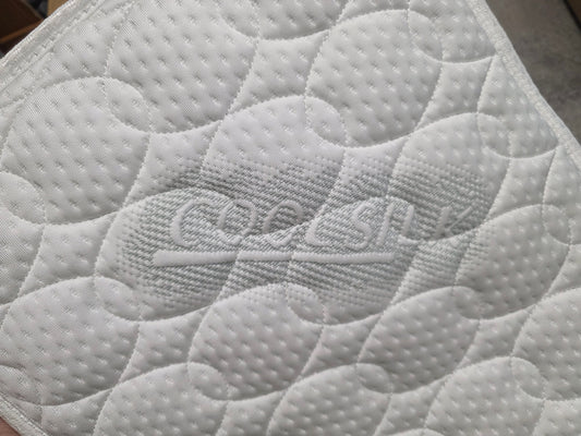 Cool Silk fabric closeup — King Magnetic Sleep System