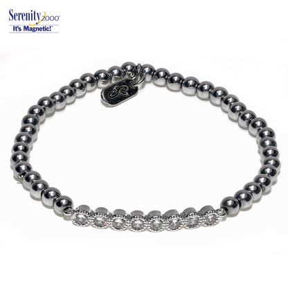 "Roche" Zircon Magnetic Bracelet