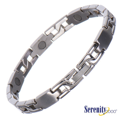 "Ananta" Titanium Links-Bracelet 7.5"