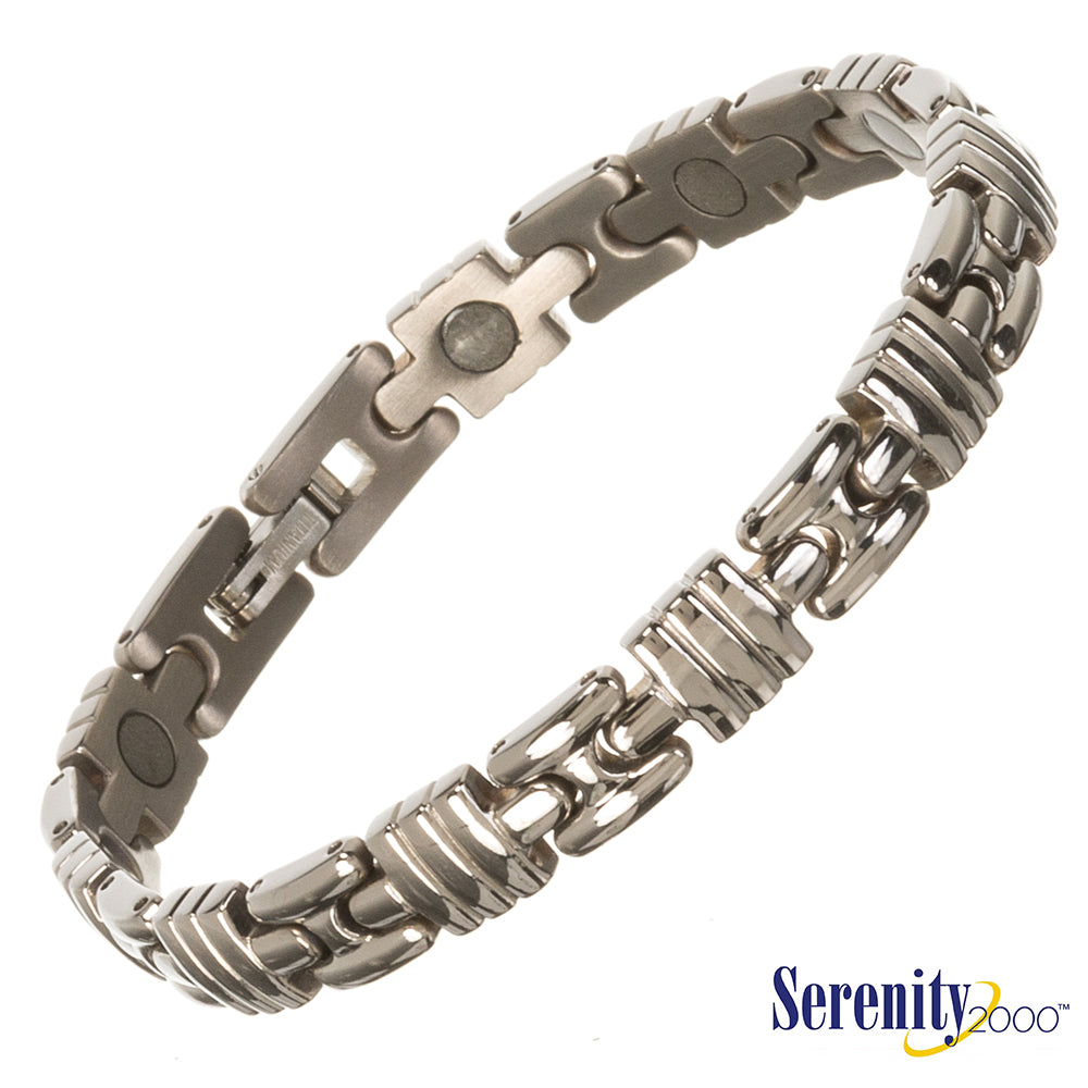 "Ourania" Titanium Links-Bracelet 7.5"