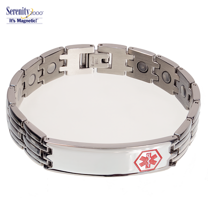 "MEDICAL ALERT" Magnetic Link Bracelet