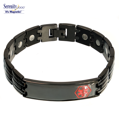 "MEDICAL ALERT" Magnetic Link Bracelet