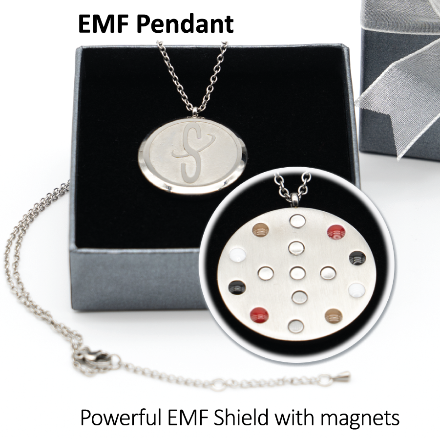 "EMF" Magnetic Pendant Necklace - NEW