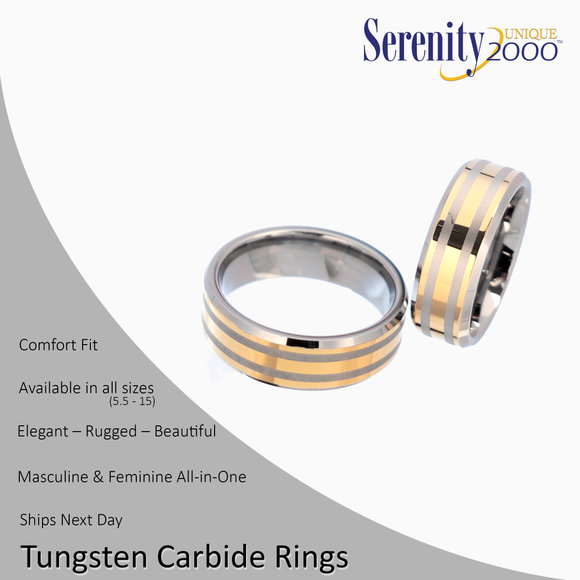 Helios - Tungsten Carbide Rings
