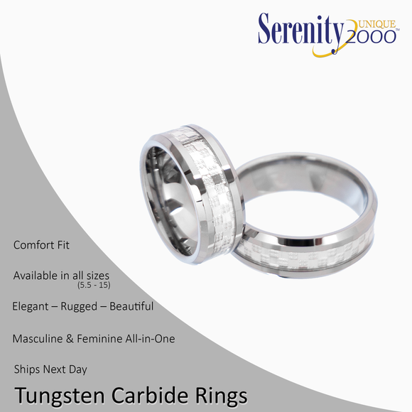 Phosphorus - Tungsten Carbide Rings